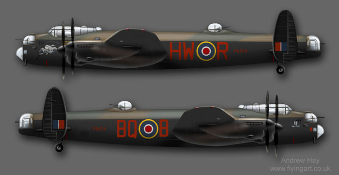 Lancaster B.I  PA474 BBMF